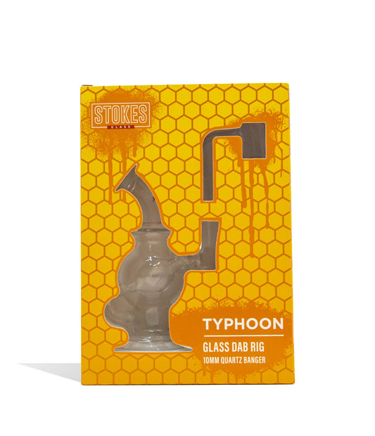 Stokes Typhoon 5 inch Glass Dab Rig with 10mm Quartz Banger